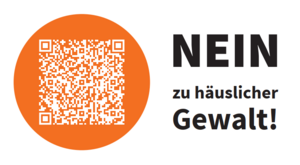 Bild vergr&ouml;&szlig;ern: QR Nein zu h&auml;uslicher Gewalt